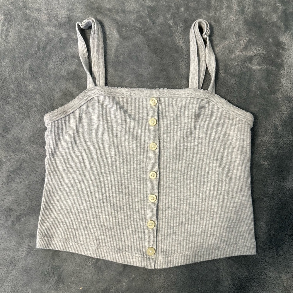 American Eagle Crop Tank Top